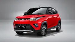 New Mahindra KUV100 NXT Front 3-Quarter View