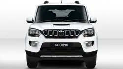 New Mahindra Scorpio Front View
