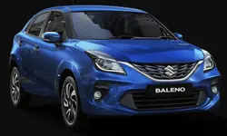 New Maruti Baleno NEXA Blue