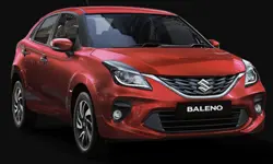 New Maruti Baleno Phoenix Red