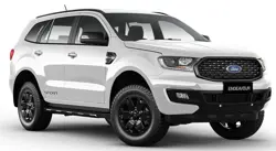 New Ford Endeavour Sport in White Colour