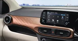 New Hyundai Aura Sedan Infotainment System