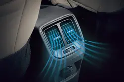 New Hyundai Aura Sedan Rear AC Vents