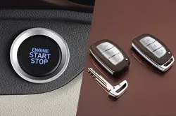 New Hyundai Aura Sedan Start/Stop Button & Key Fob