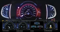 New Hyundai Creta SUV Instrument Cluster