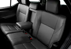 New Toyota Fortuner Rear Seats