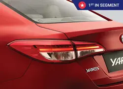 New Toyota Yaris Tail Light Design