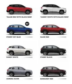 New MG Hector Colour Options