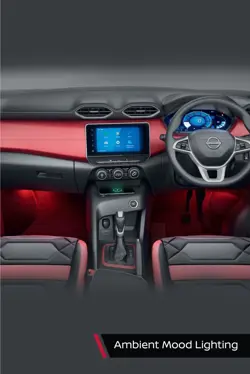 Nissan Magnite Red Edition Ambient Mood Lighting