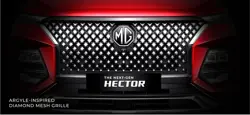 New MG Hector Front Griile