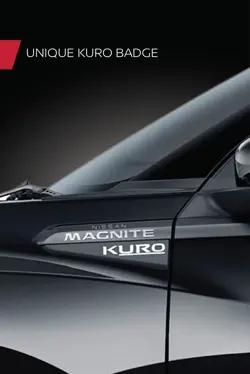 Nissan Magnite Kuro Edition Unique Kuro Badge