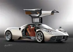 Pagani Huayra Front 3-Quarter