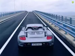 Porsche Carrera GT Rear View