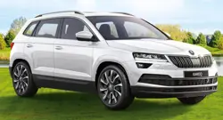 Skoda Karoq Front 3-Quarter View