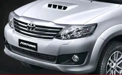 Toyota Fortuner Front Grille & Bonnet Scoop