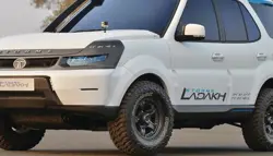 Tata Safari Storme Ladakh Edition Close-up