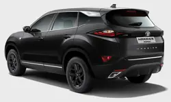Tata Harrier Dark Edition Rear 3-Quarter View