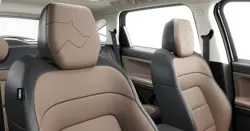 Tata Harrier Kaziranga Dual Tone Leather Seats