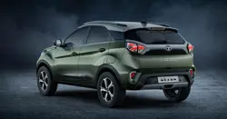 Tata Nexon HS Rear 3-Quarter View