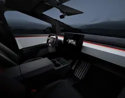Tesla Cybertruck Dashboard