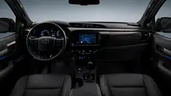 Toyota Hilux MHEV Dashboard