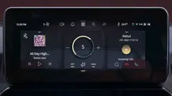 Tata Harrier RED Dark Edition Infotainment System