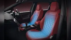 Tata Harrier RED Dark Edition Ventilated Front Seats