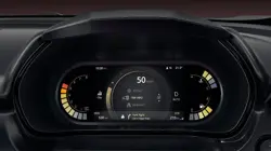 Tata Safari RED Dark Edition Instrument Cluster