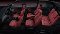 Tata Safari RED Dark Edition Interior