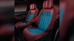 Tata Safari RED Dark Edition Ventilated Seats
