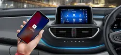Tata Altroz iCNG Infotainment System