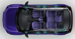 Tata Nexon JBL Branded 9-Speakers and Subwoofer