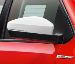 VW Polo Red and White Edition Wing Mirrors