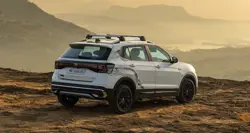 Volkswagen Taigun GT Edge Trail Edition Rear 3-Quarter View