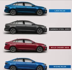 Volkswagen Virtus Sound Edition Colour Options