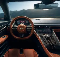 Aston Martin DB12 Infotainment System