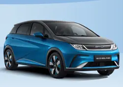 BYD Dolphin Front 3-Quarter View