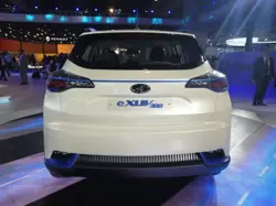 Mahindra Electric XUV300 Rear View