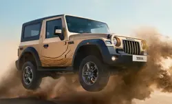 Mahindra Thar Earth Edition Action Shot