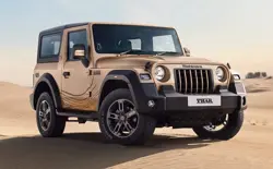 Mahindra Thar Earth Edition Front 3-Quarter View