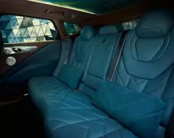 BMW XM Hybrid Rear Seats