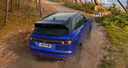 Hyundai Creta N Line Dual Tone Rear 3-Quarter View