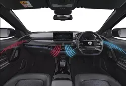 Tata Harrier Dark Edition Voice Assisted Dual Zone Climate Control