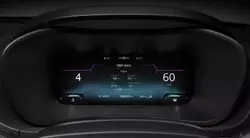 Tata Nexon Dark Edition Digital Instrument Cluster