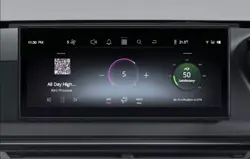 Tata Nexon Dark Edition Infotainment System