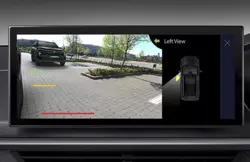 Tata Nexon EV Dark Edition Blind Spot View Monitor