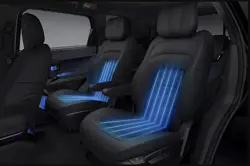 Tata Safari Dark Edition Ventilated Seats