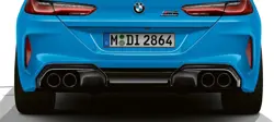 BMW M8 Competition Coupe Twin Exhausts