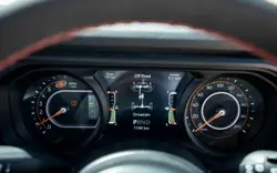 Jeep Wrangler Rubicon Driver Information Display