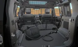 Land Rover Defender 110 Carpathian Boot Space